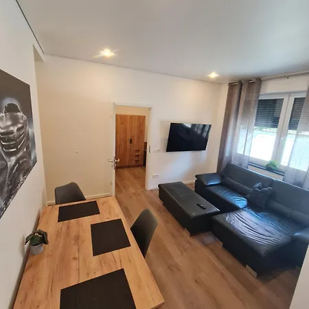 아파트 Handwerkerwohnung, Monteurunterkunft-rodgau 로트가우